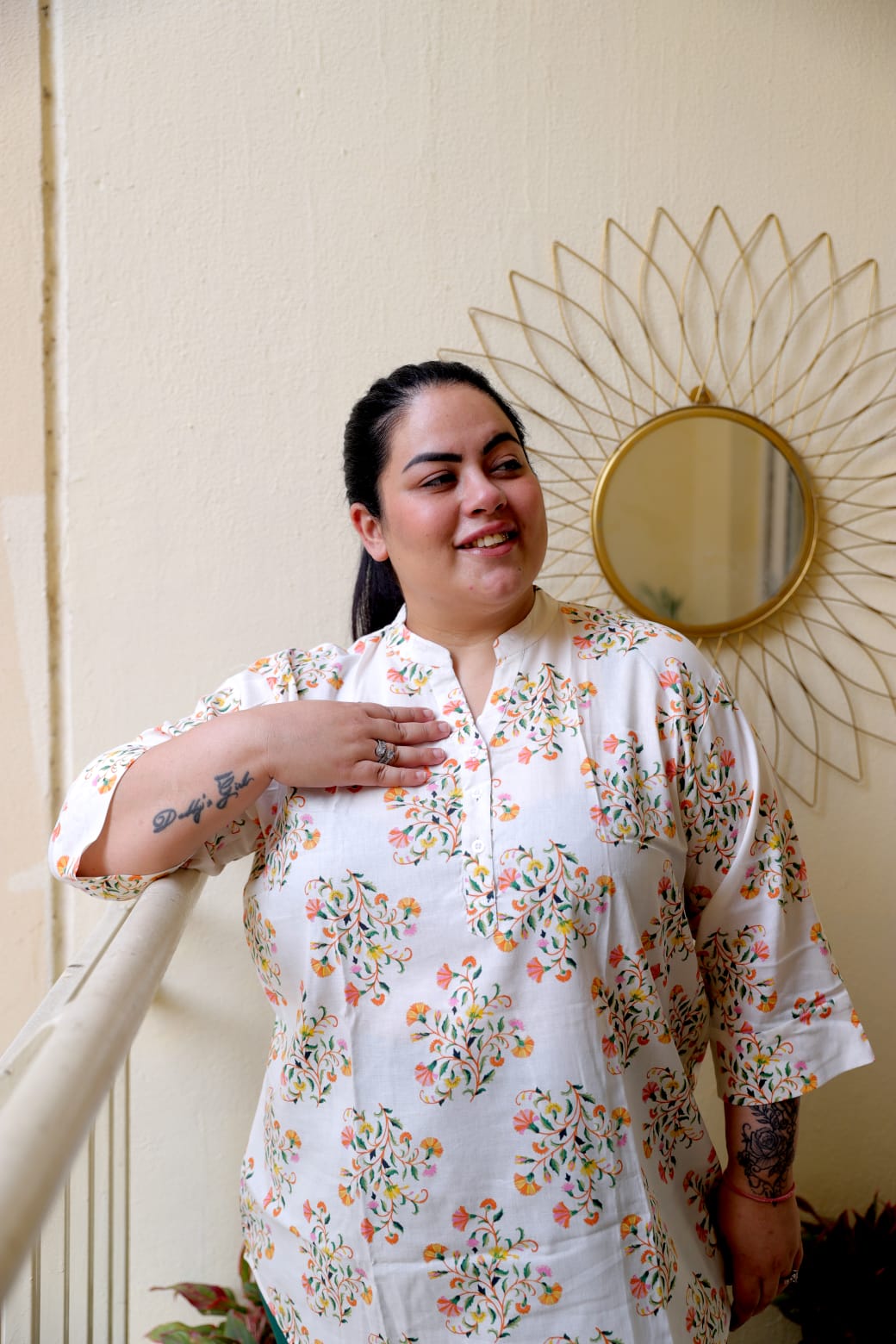 Kurta Style Top