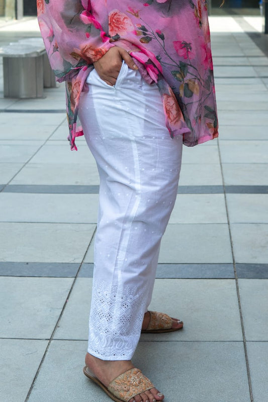 Noor White Pants