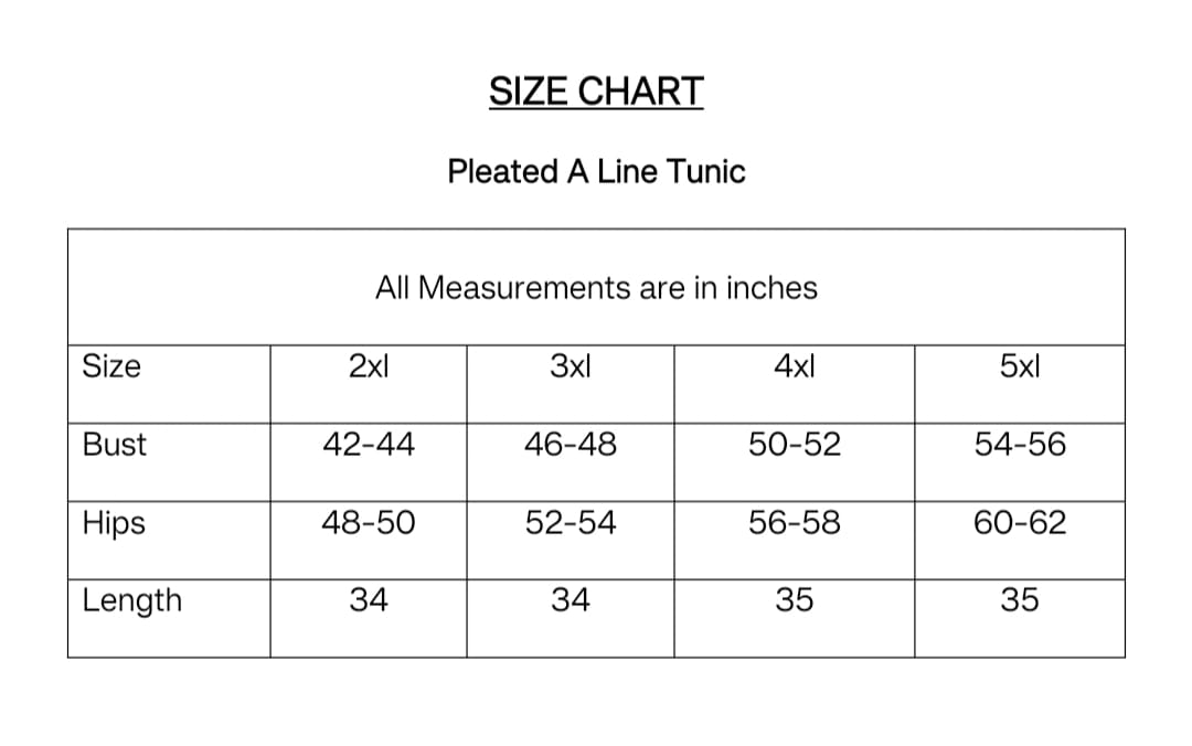 Pista Leaf A-line Tunic