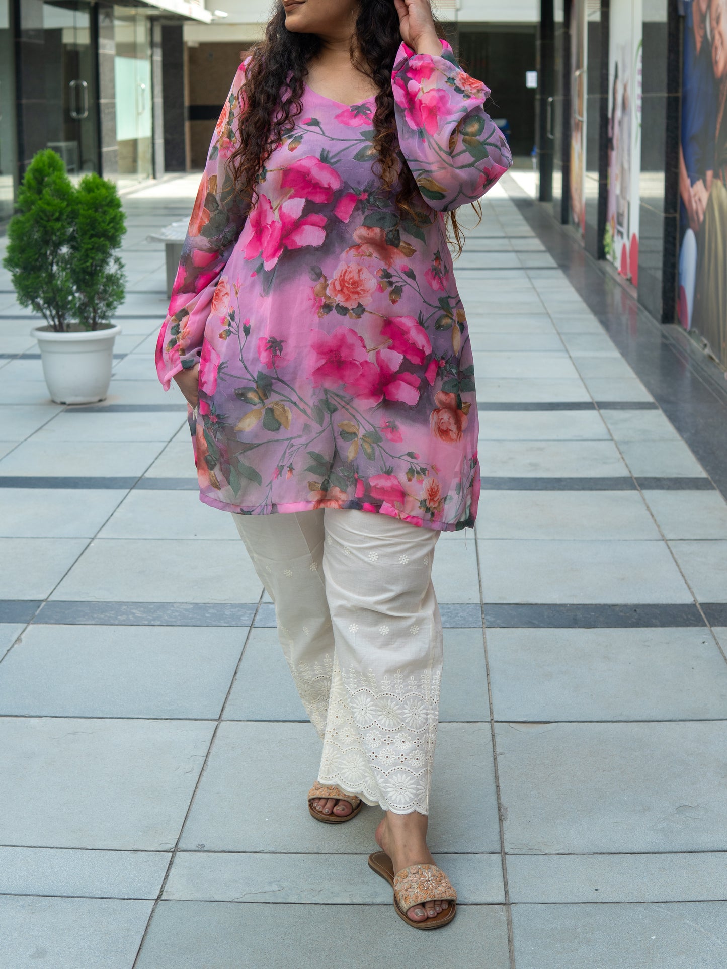 Off White Grace Pants