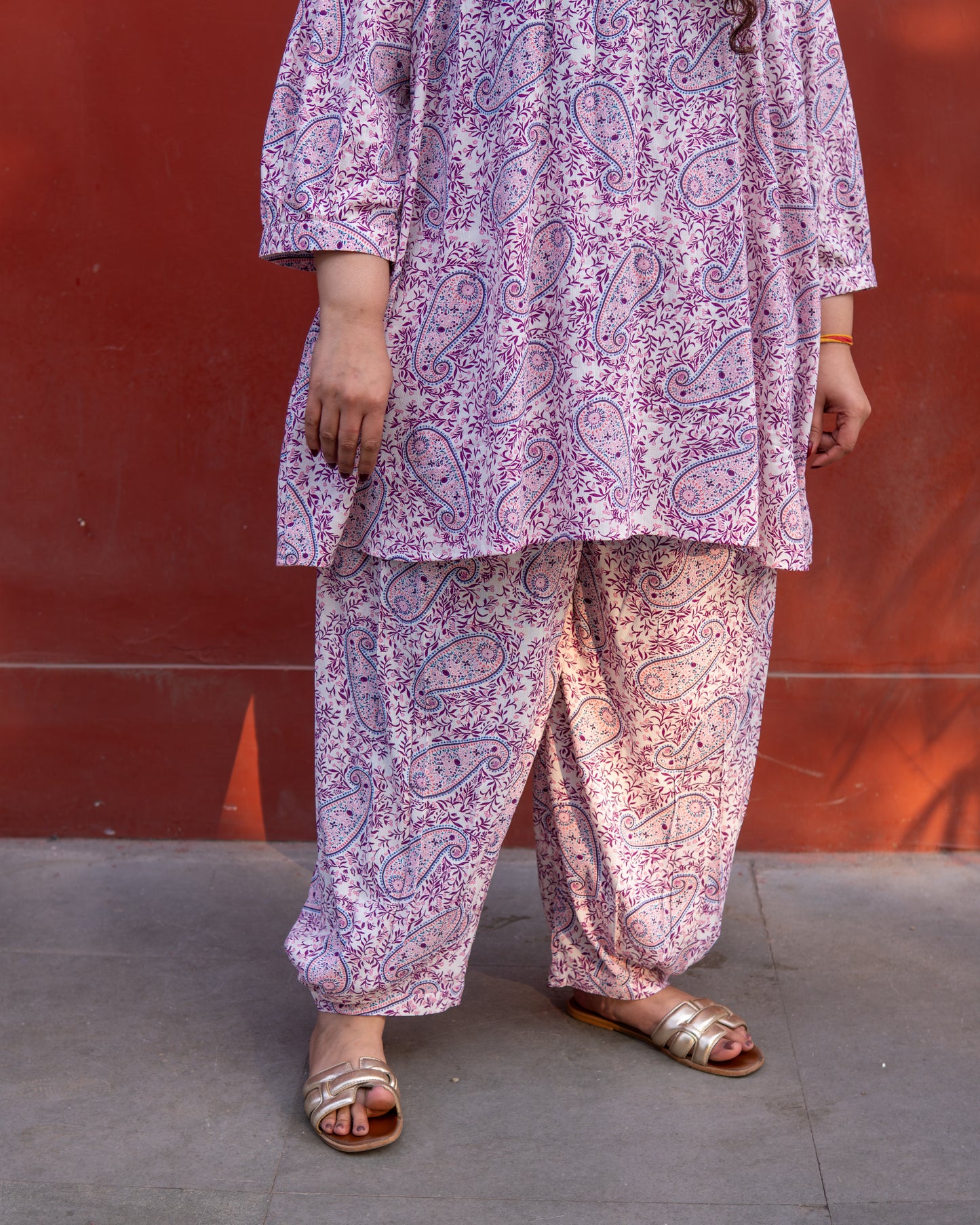 Paisley Afgani Salwar Coord