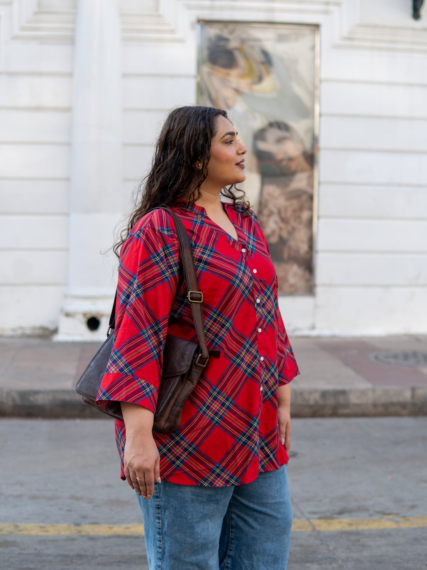 Classic Plaid Relaxed Shirt