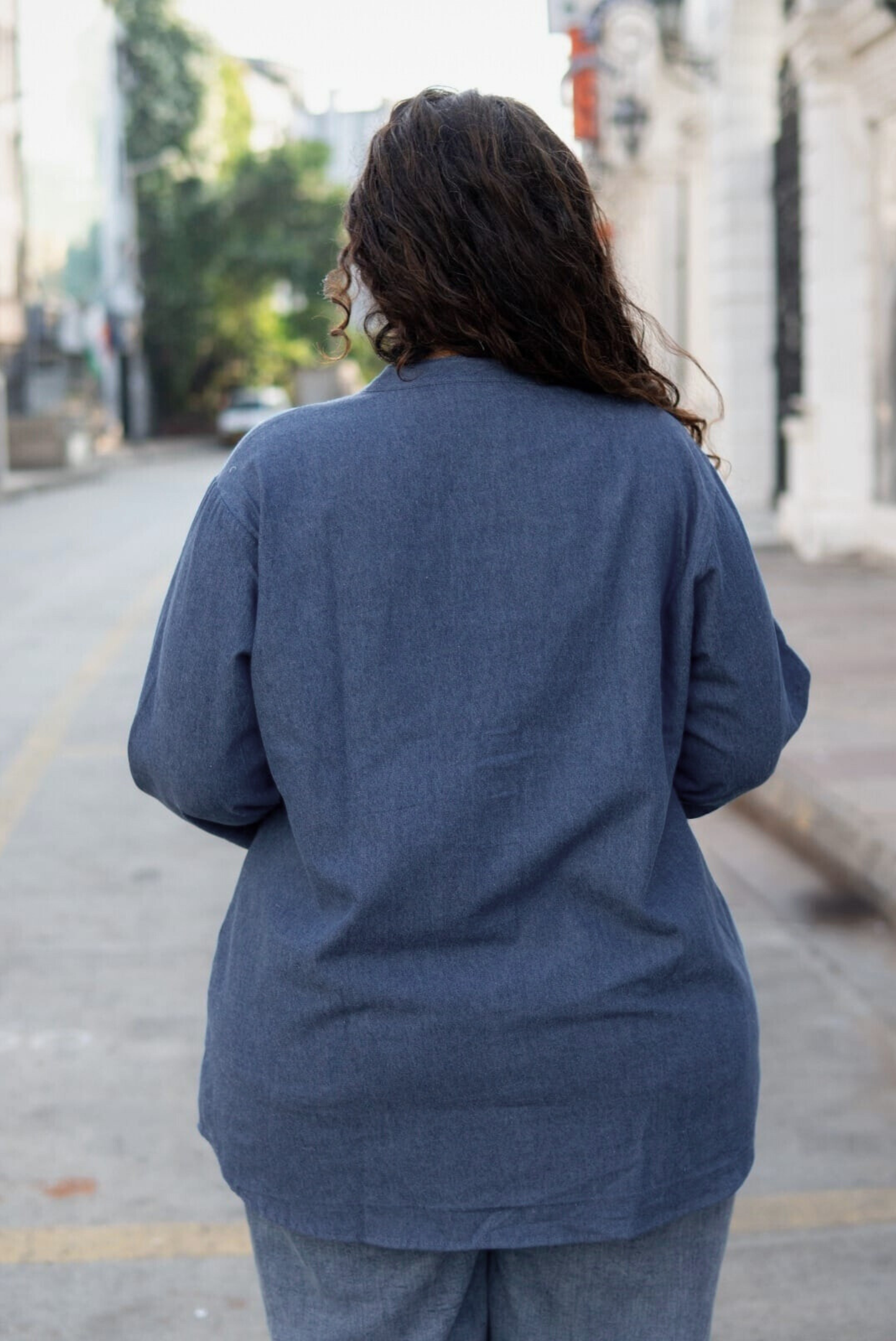 DenimEase Relaxed Shirt