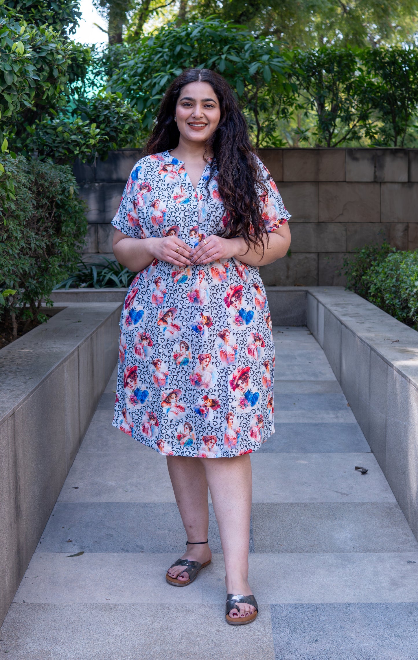 RetroDiva Pocket Dress