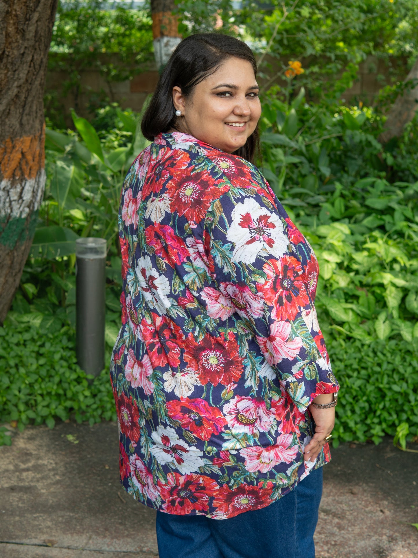 FloraWave Kurta Top