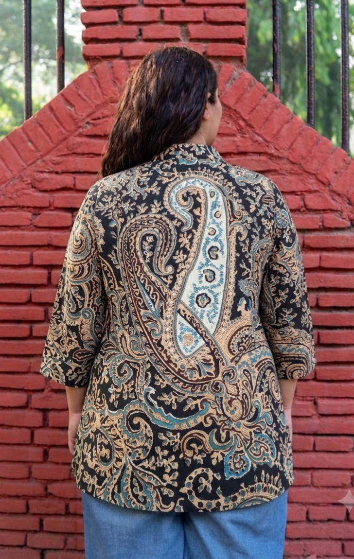 Midnight Paisley RelaxFit Shirt
