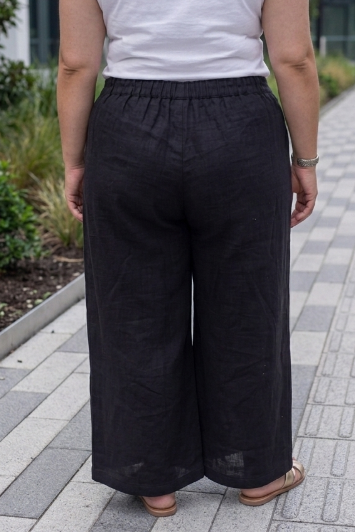 CoalBlack LooseFit Palazzo
