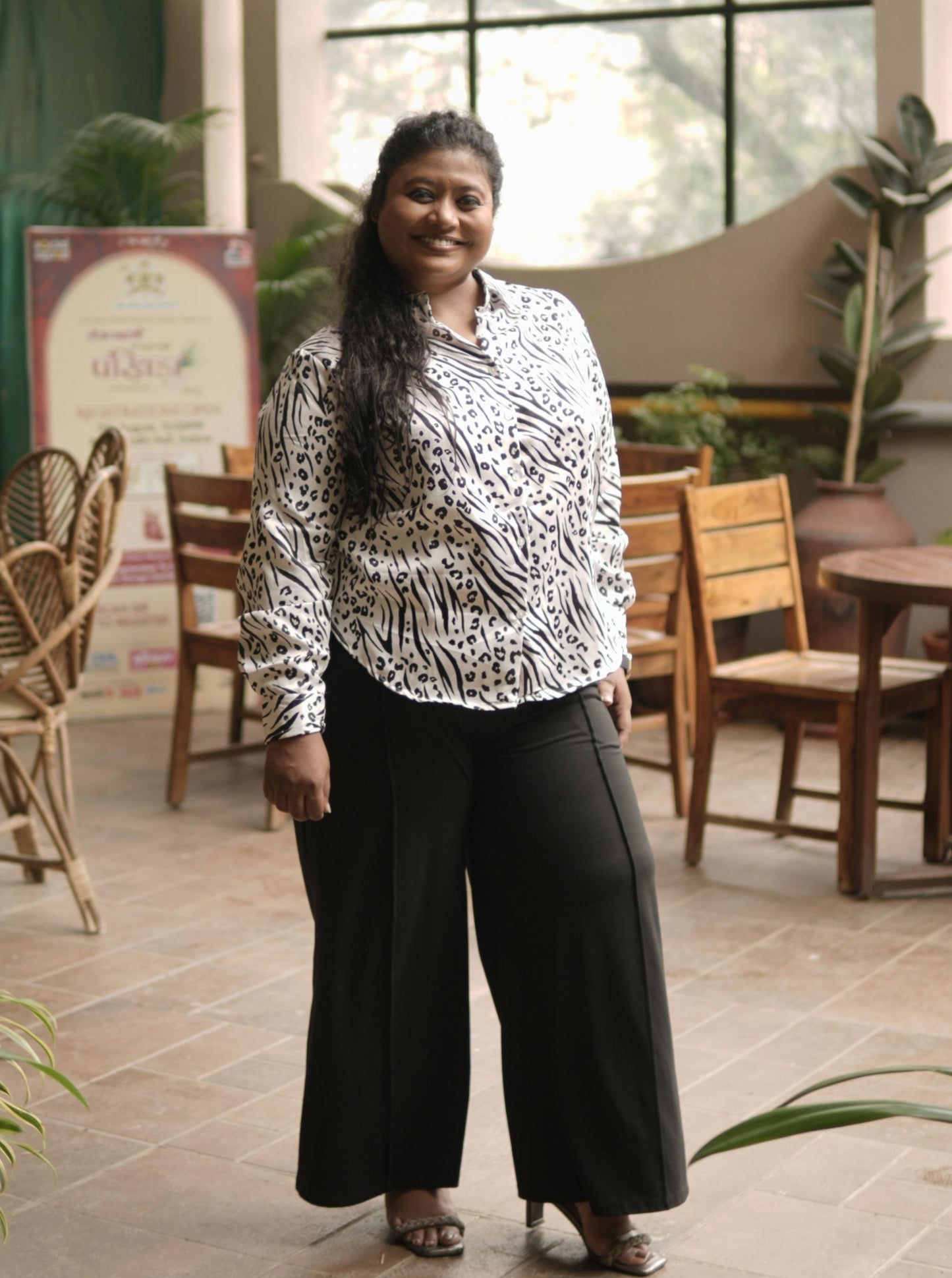 Wild Streak Satin Shirt