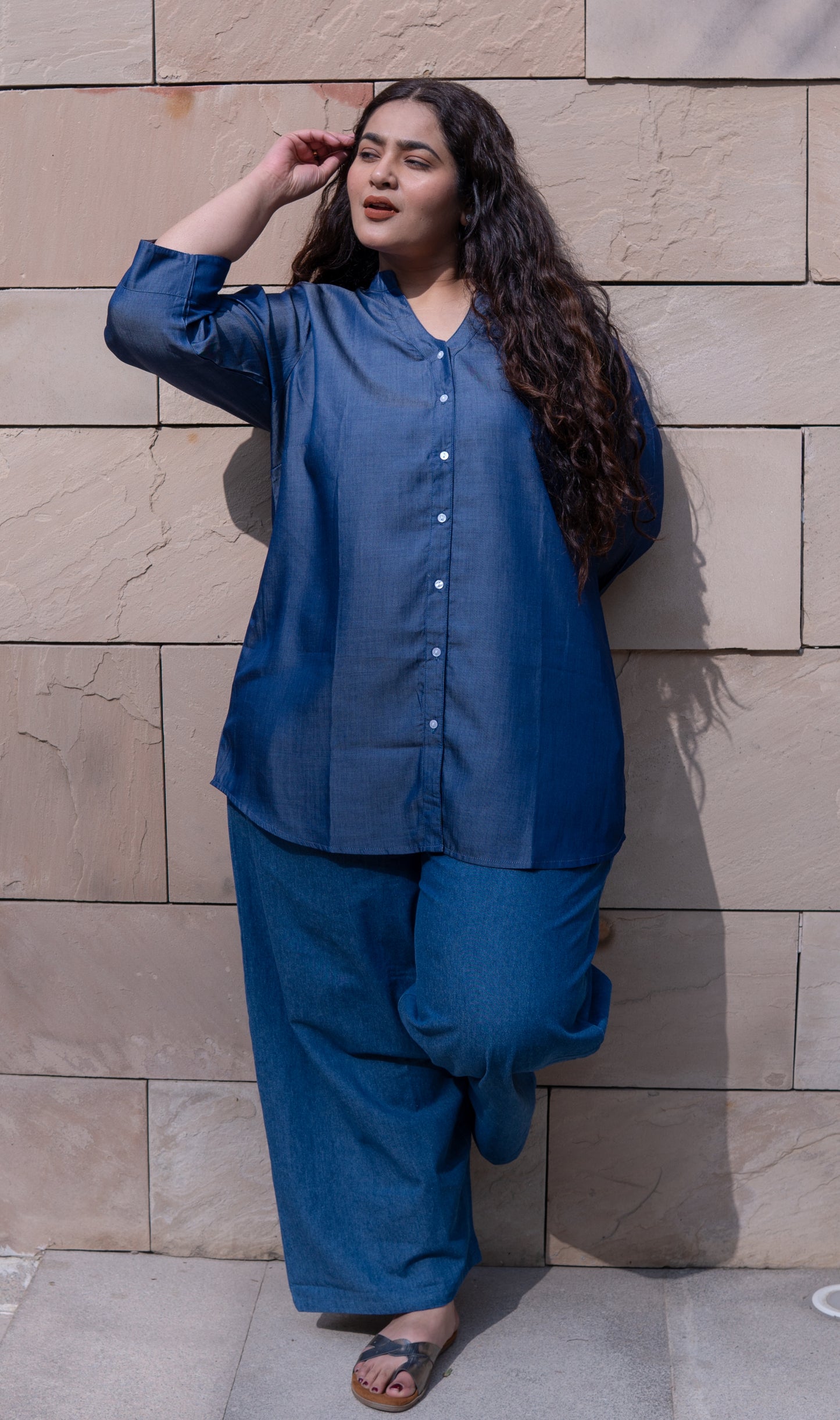 IndigoEase Relaxed Shirt