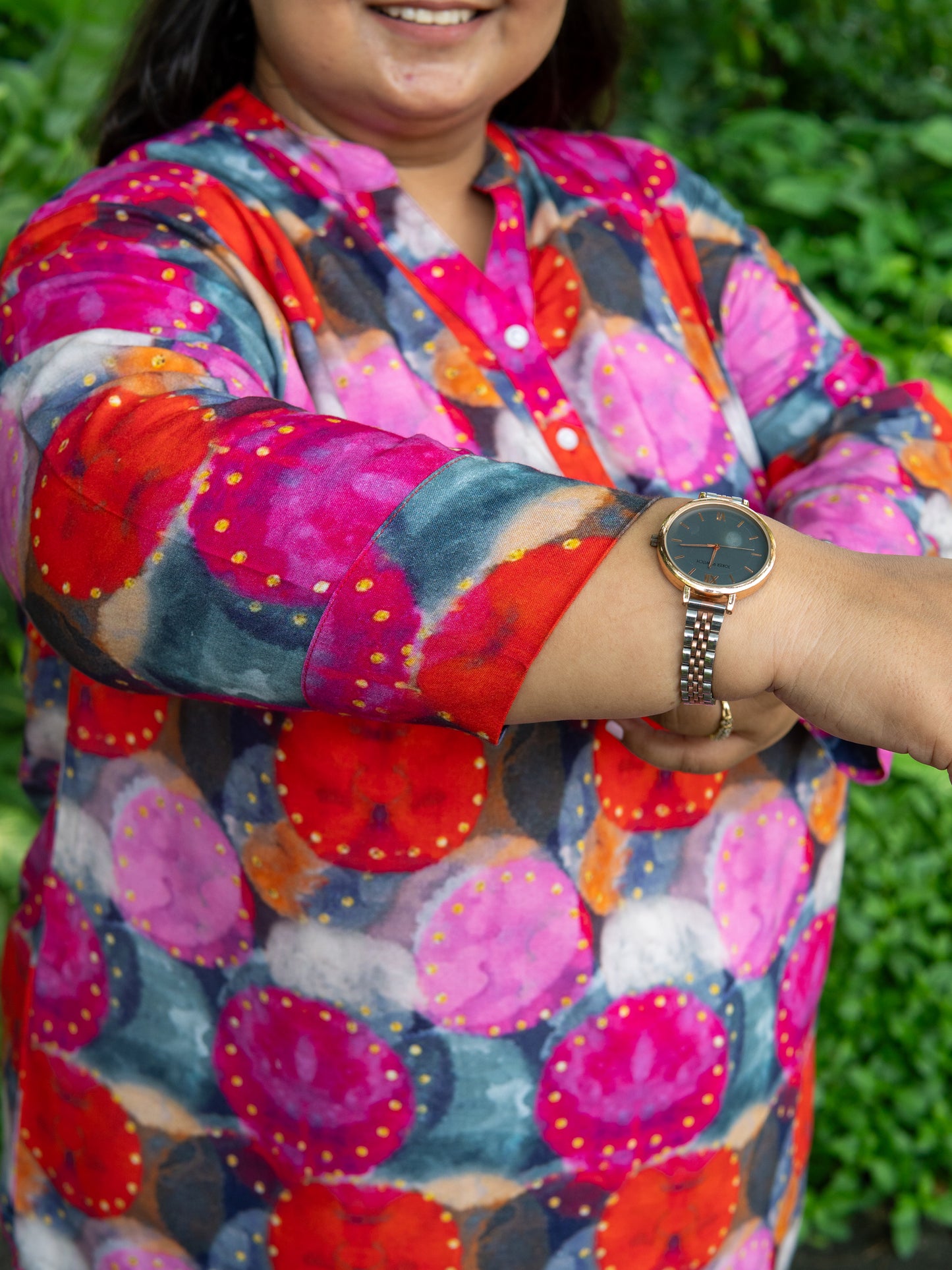 ColorSplashKurta Top