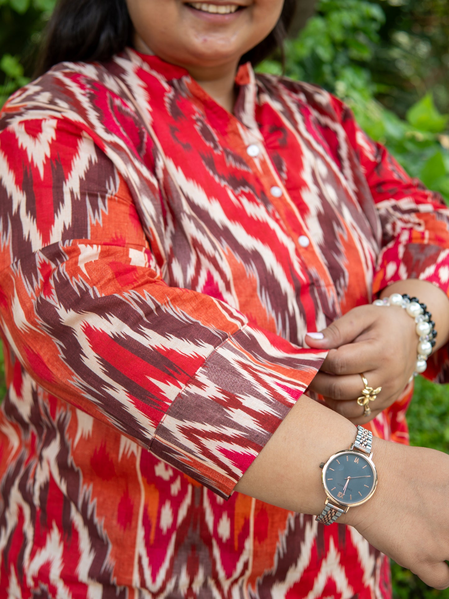 Ikat Radiance Kurta Top
