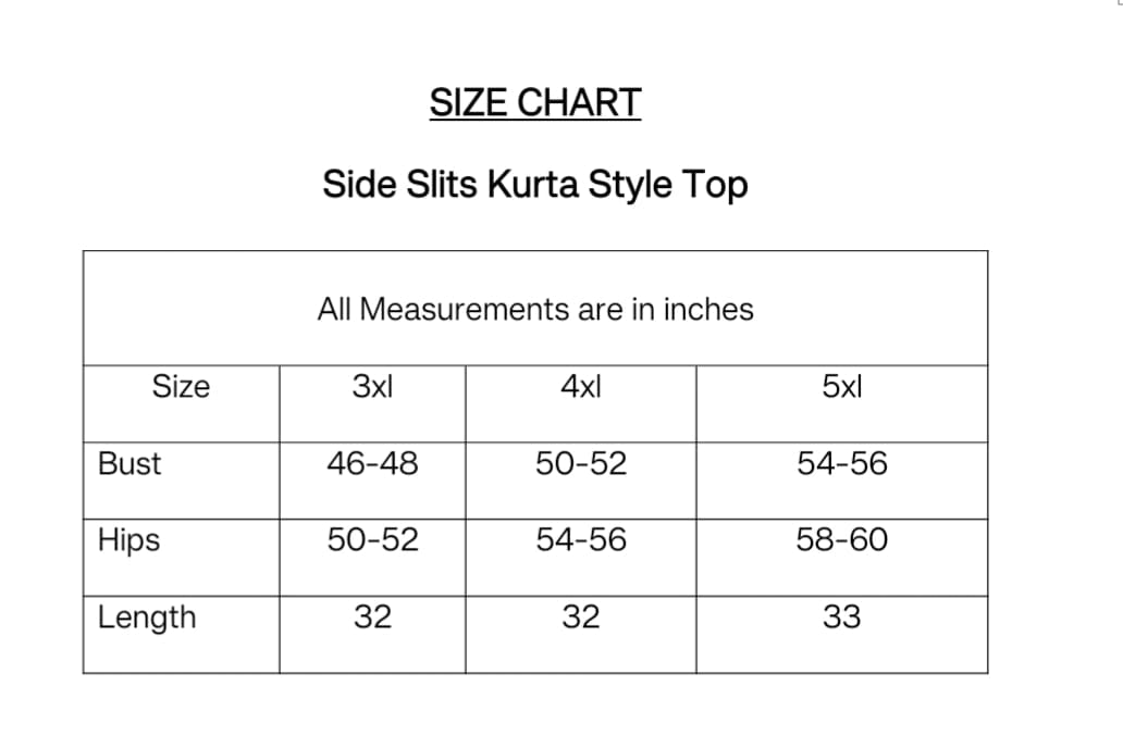 Mandala Chic Slit Kurta Top