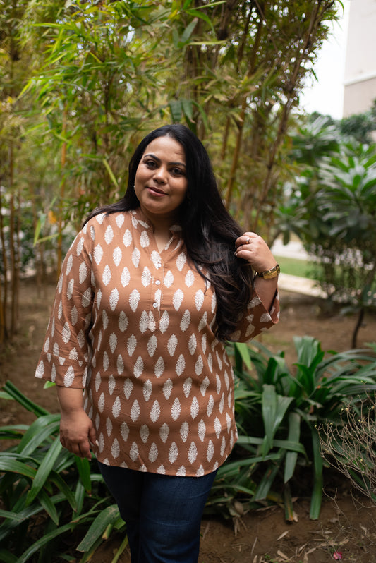 Kurta Style Top