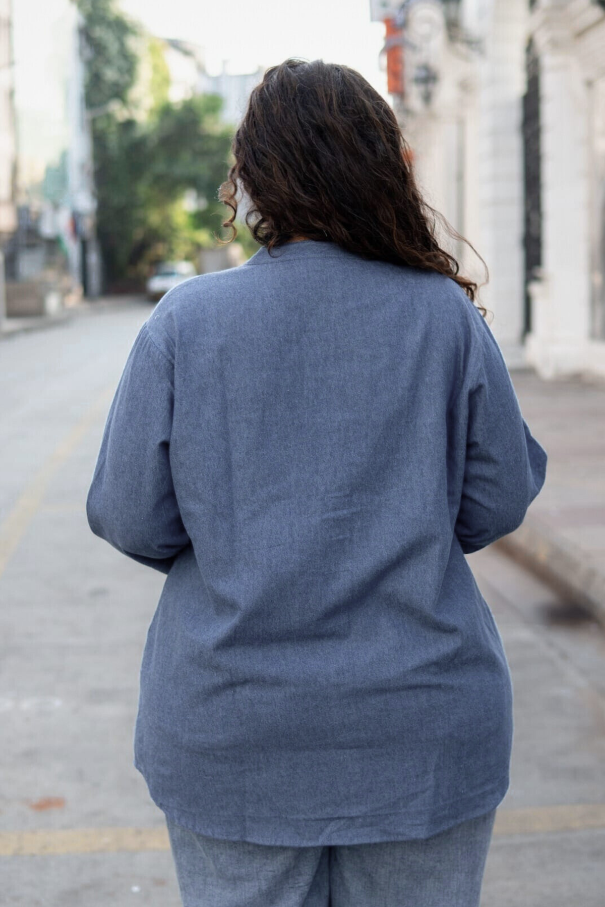 DenimEase  Relaxed Shirt