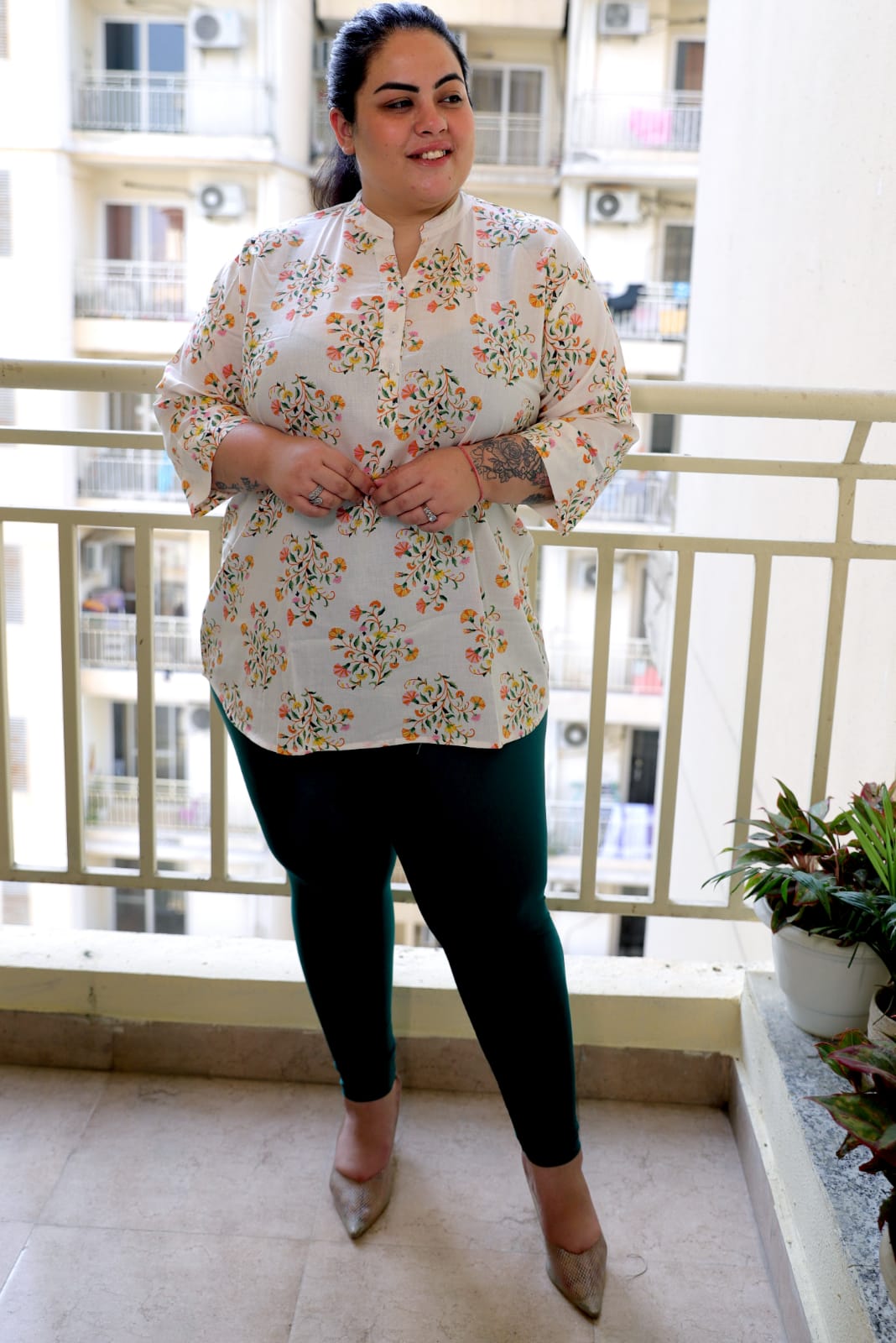 Kurta Style Top