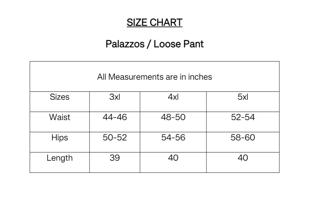 Denim Breeze  Palazzo Pant