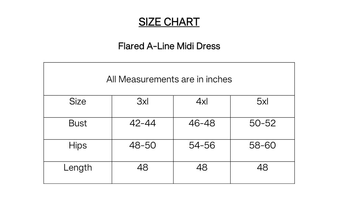 Meadow Bloom Flared Midi Dress