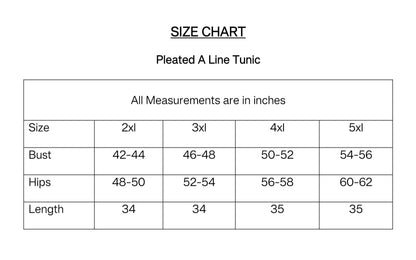 Floral Bliss A-line Tunic