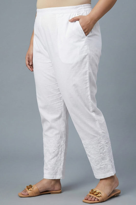 NoorEase Lucknowi Cotton Pants