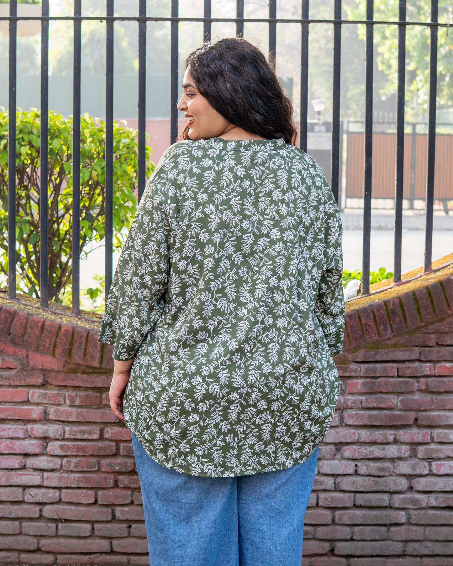 OliveLeaf Grace Kurta Top