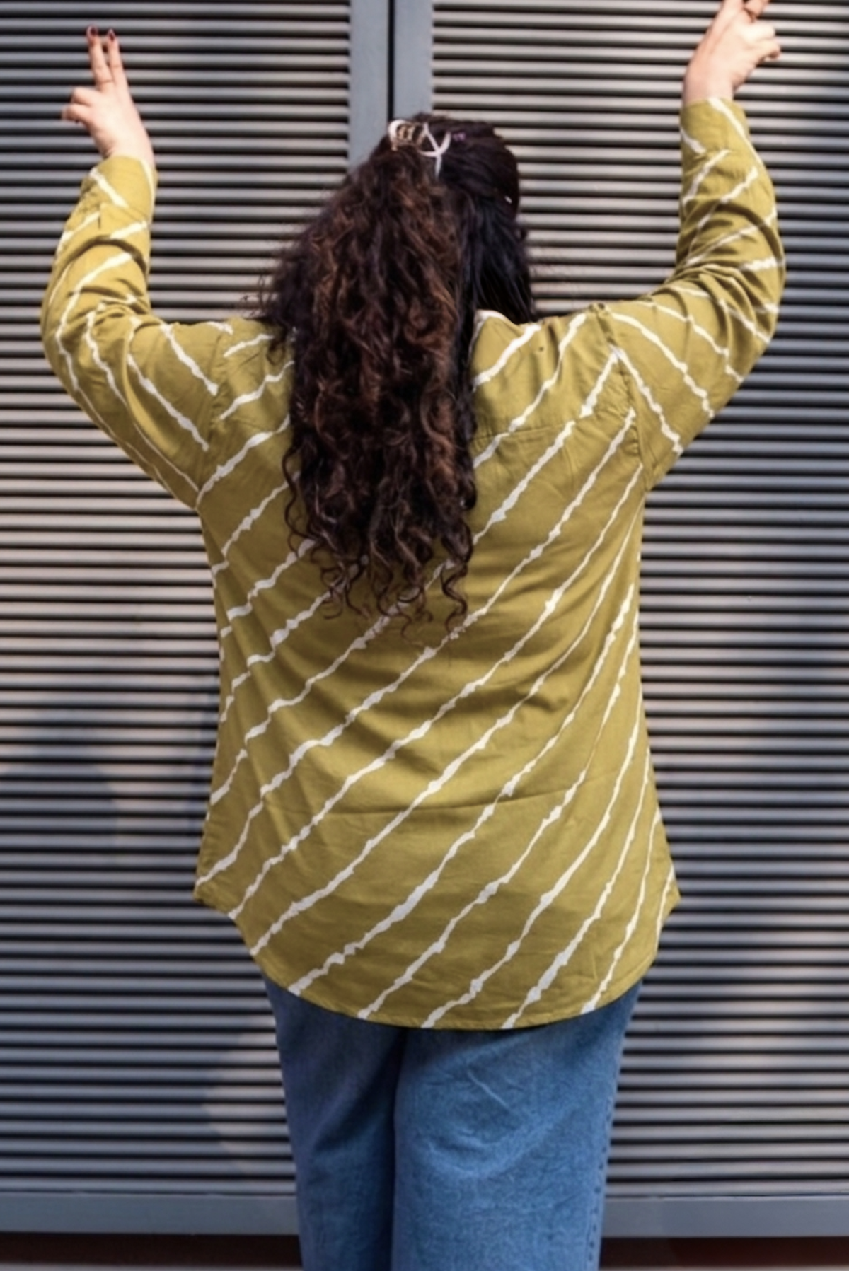 Golden Lehariya RelaxFit Top