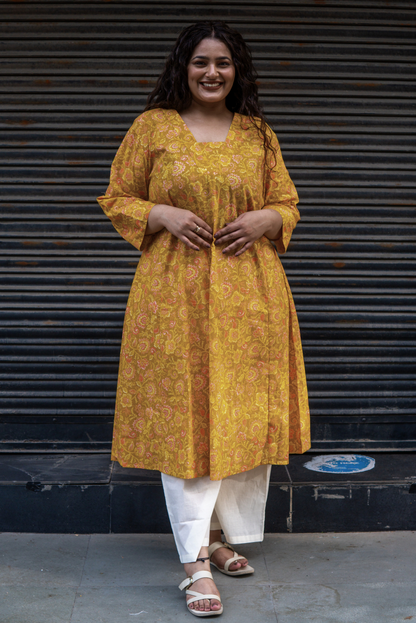 Amber Meadow A line Kurta