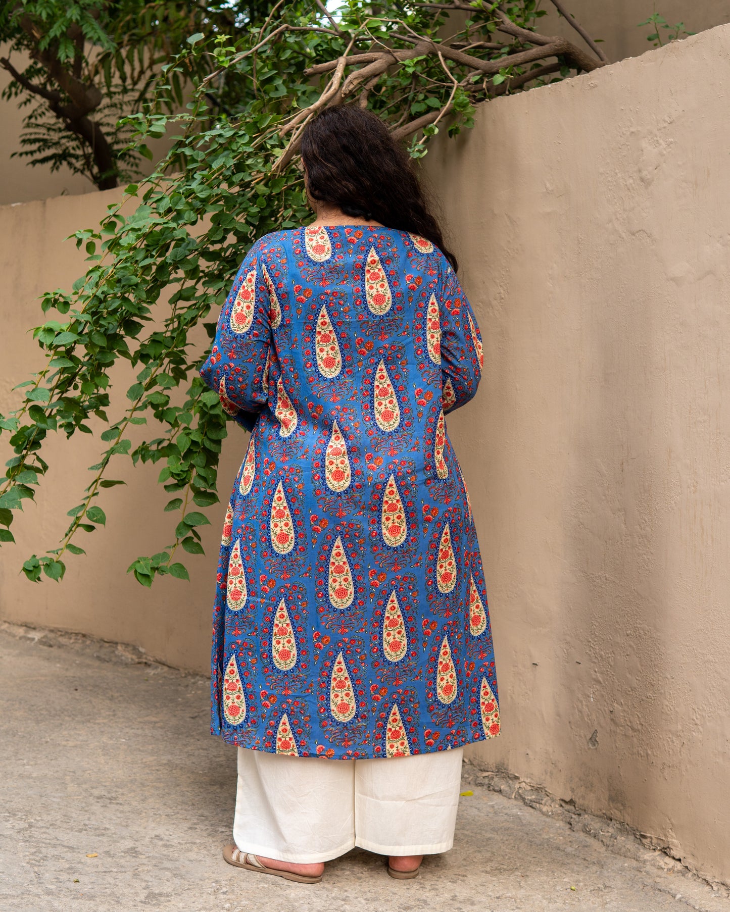 Neel Paisley Kurta Palazzo Set