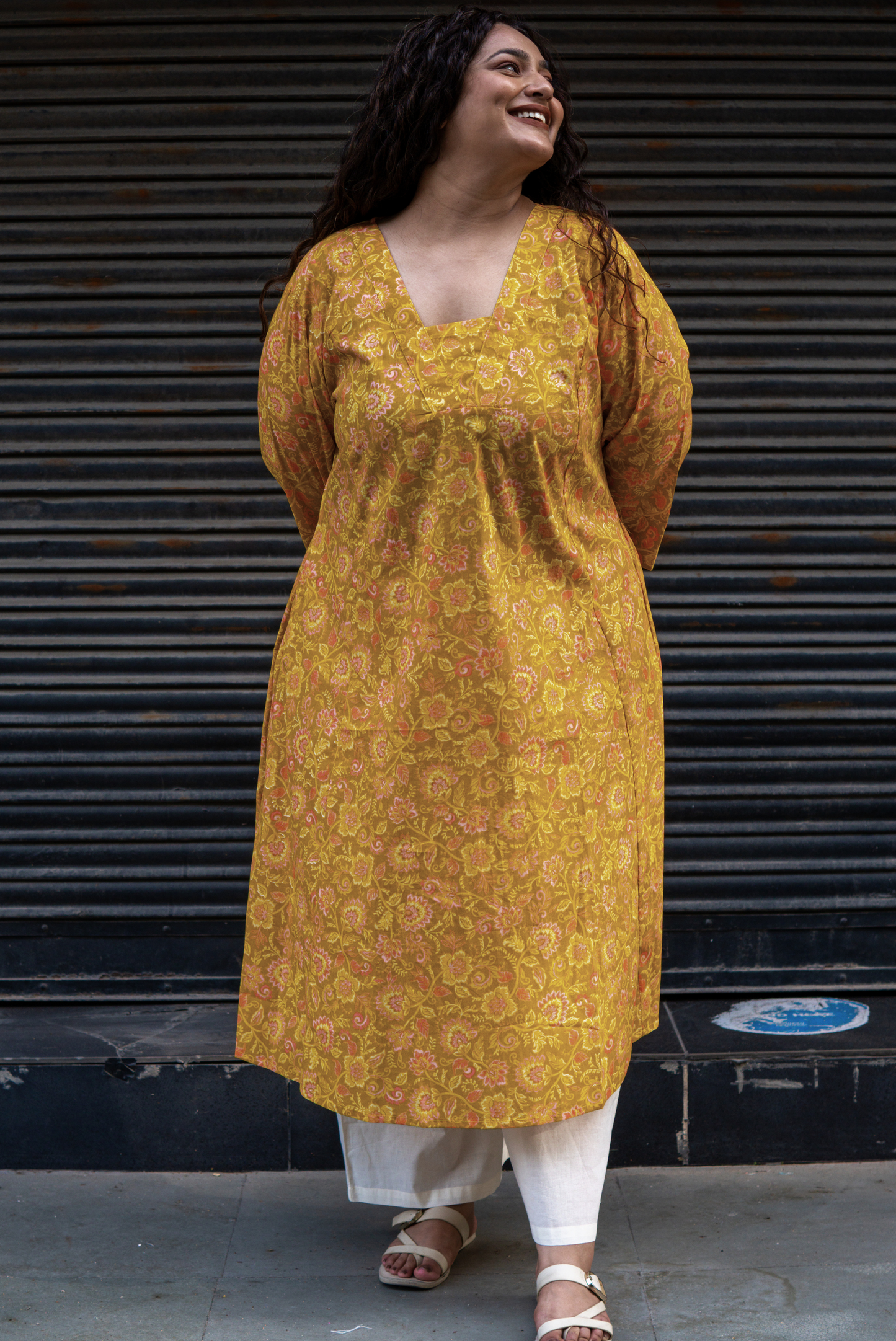 Amber Meadow A line Kurta