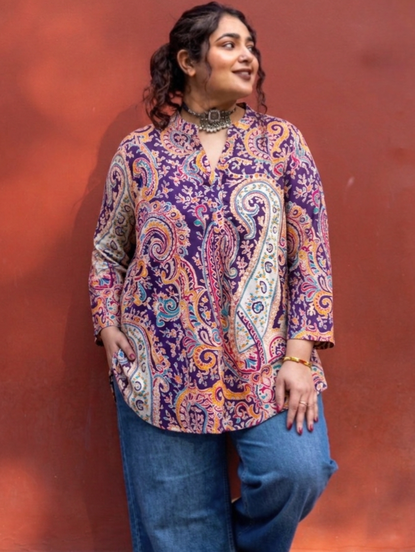 Paisley Charm RelaxFit Shirt