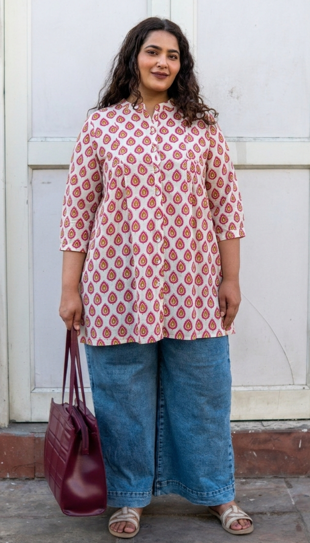 Gulnaar A-line Tunic