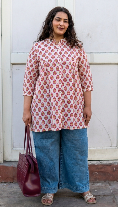 Gulnaar A-line Tunic