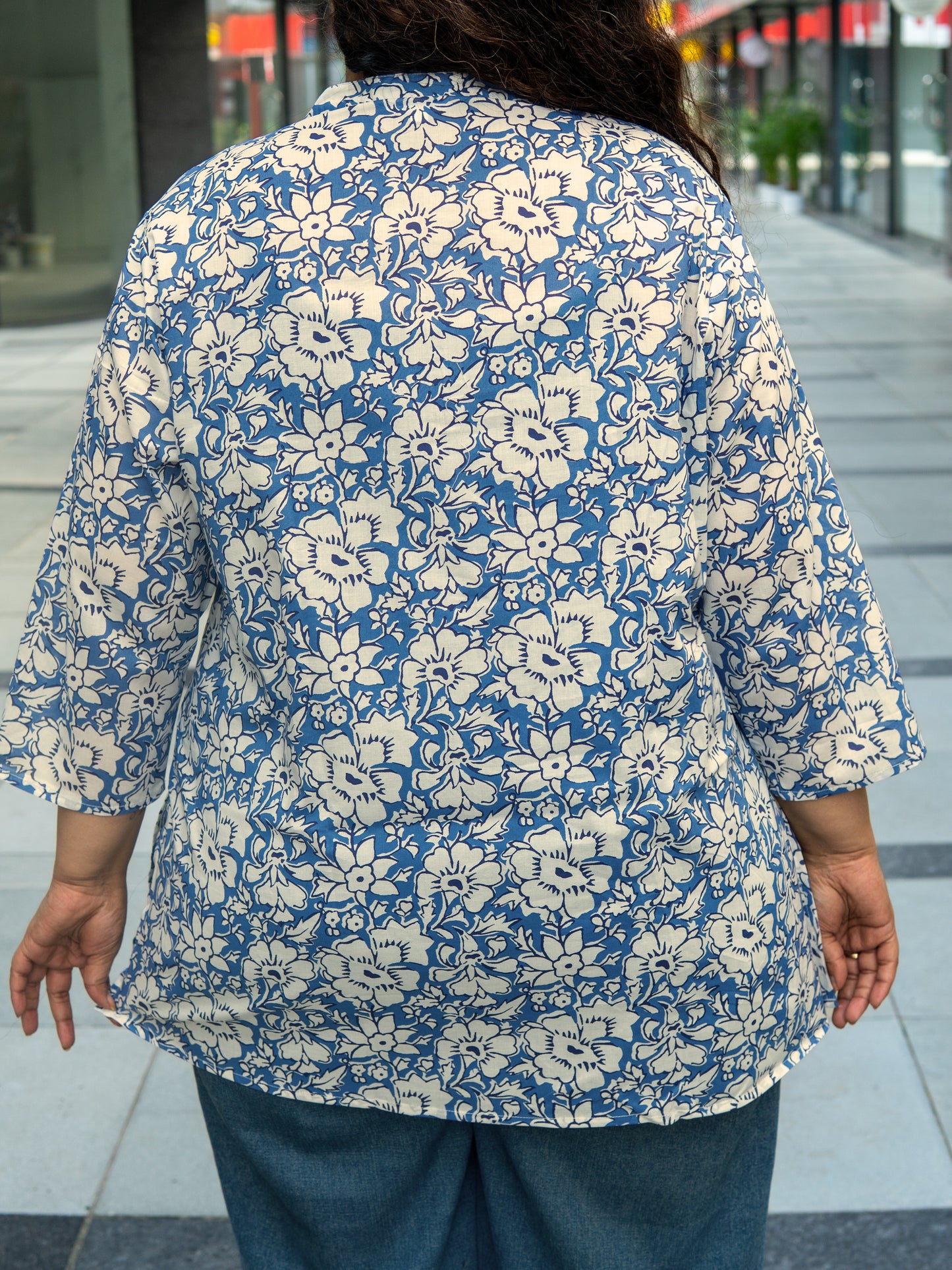 Ocean Petals Kurta
Top