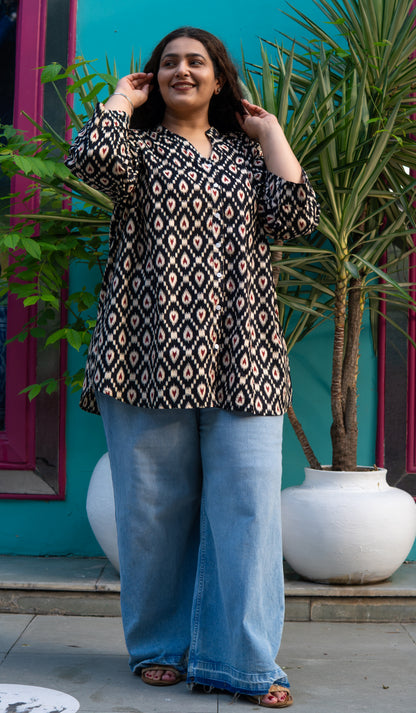 Ikat Statement RelaxFit Shirt