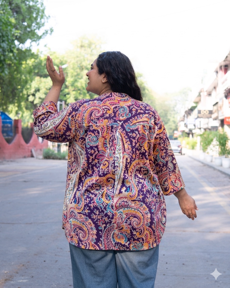 Paisley Charm RelaxFit Shirt