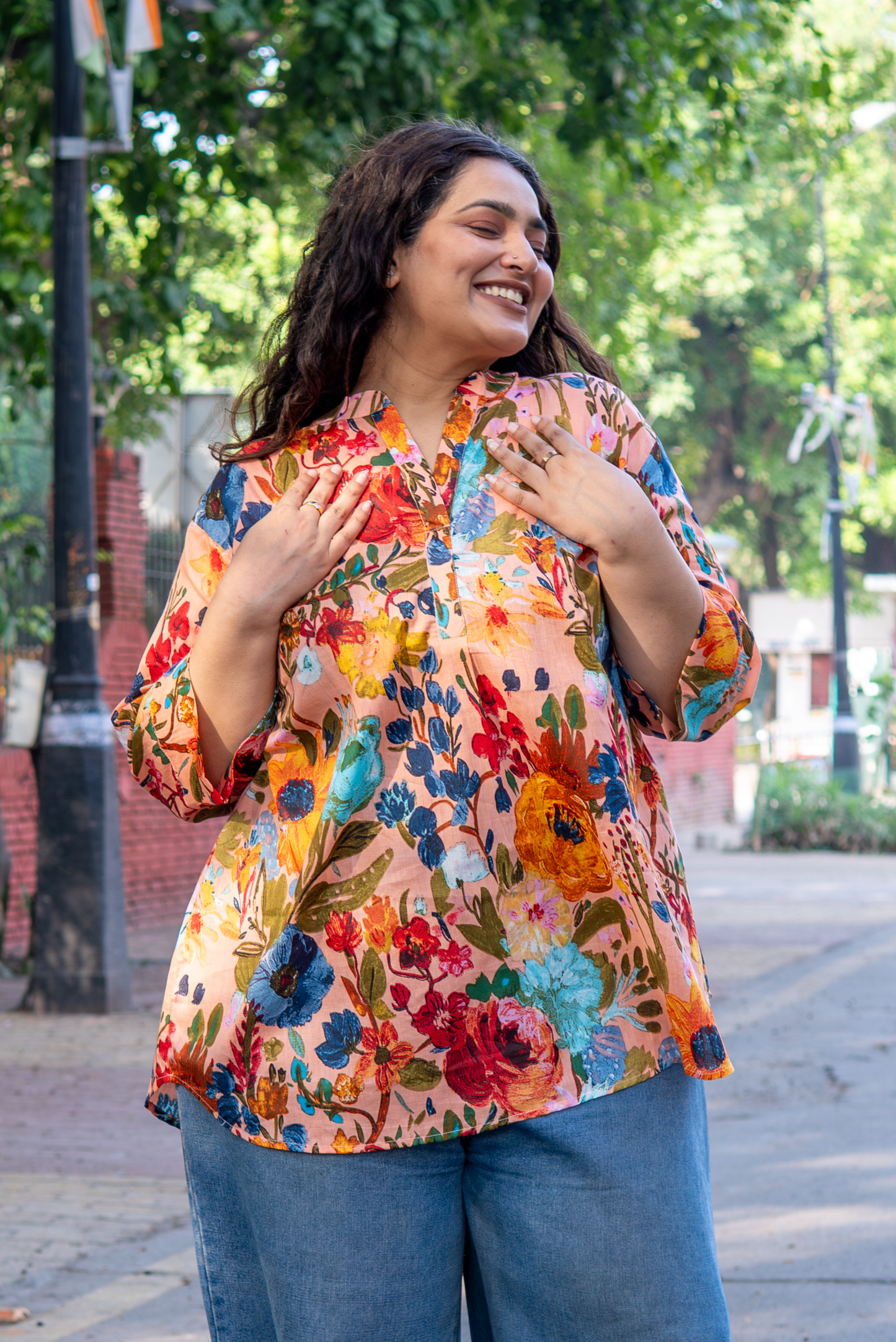Blossom Bliss Kurta Top