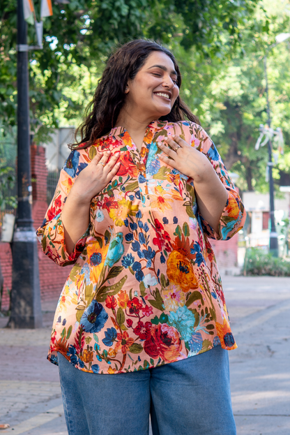 Blossom Bliss Kurta Top
