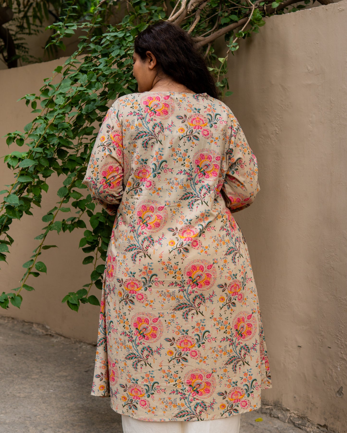 Gulmohar Grace A-Line Kurta