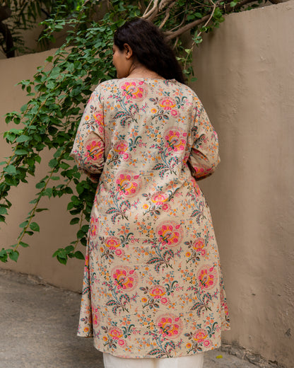 Gulmohar Grace A-Line Kurta
