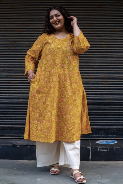 Amber Meadow A line Kurta