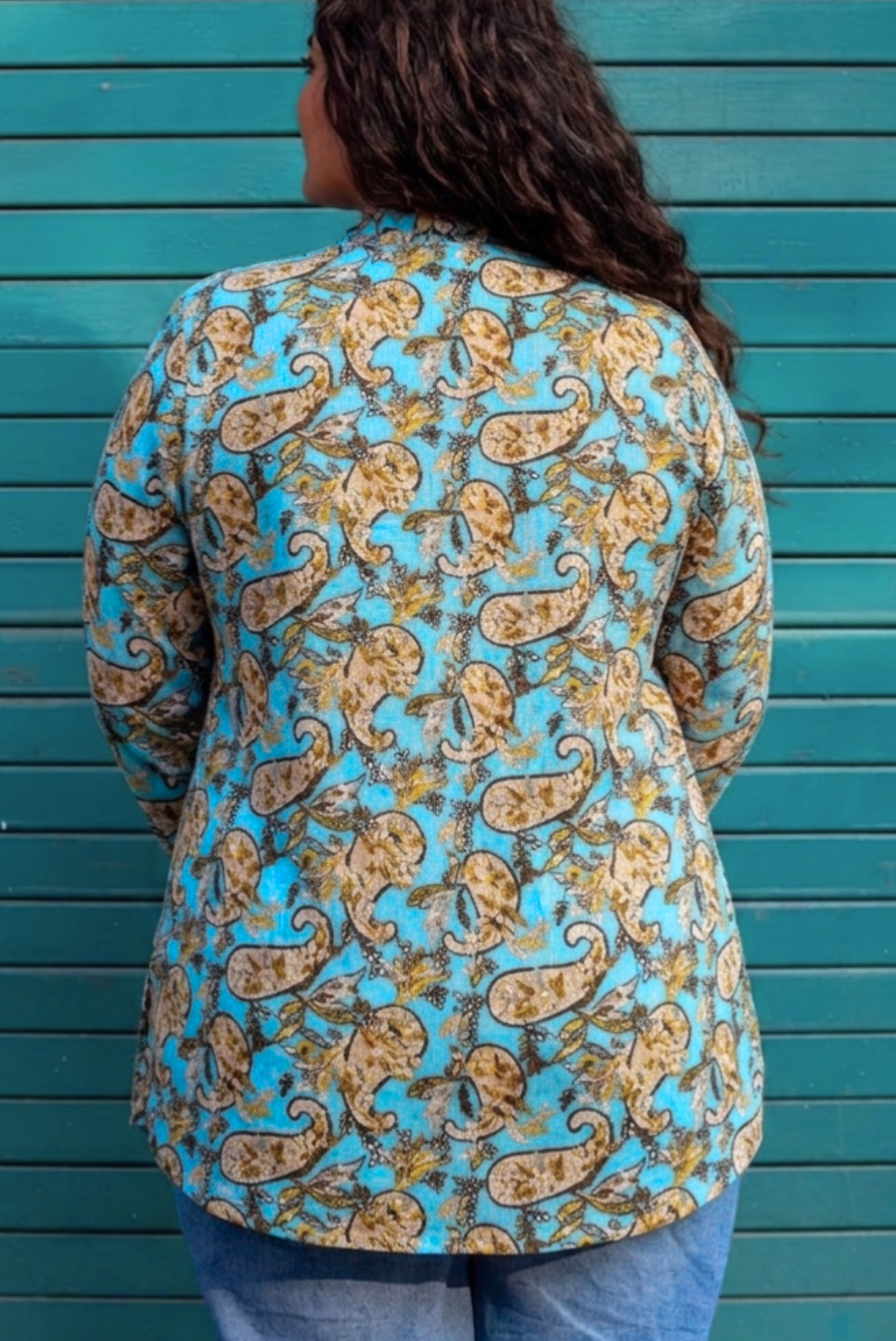 AquaVibe Slit Kurta Top