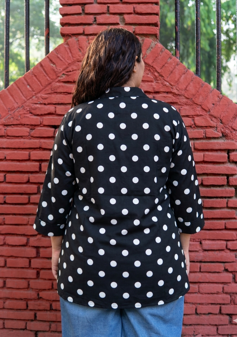 Polka Charm RelaxFit Shirt