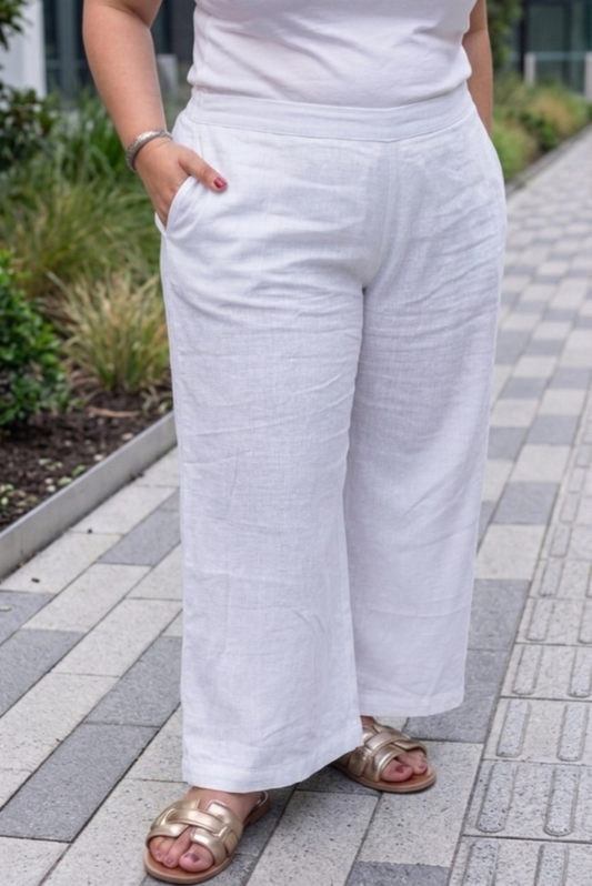 Cloud Wide-Leg Palazzo Pants