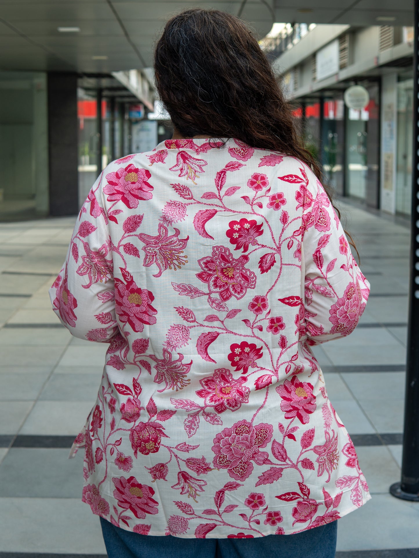 Blush Bloom Kurta Top