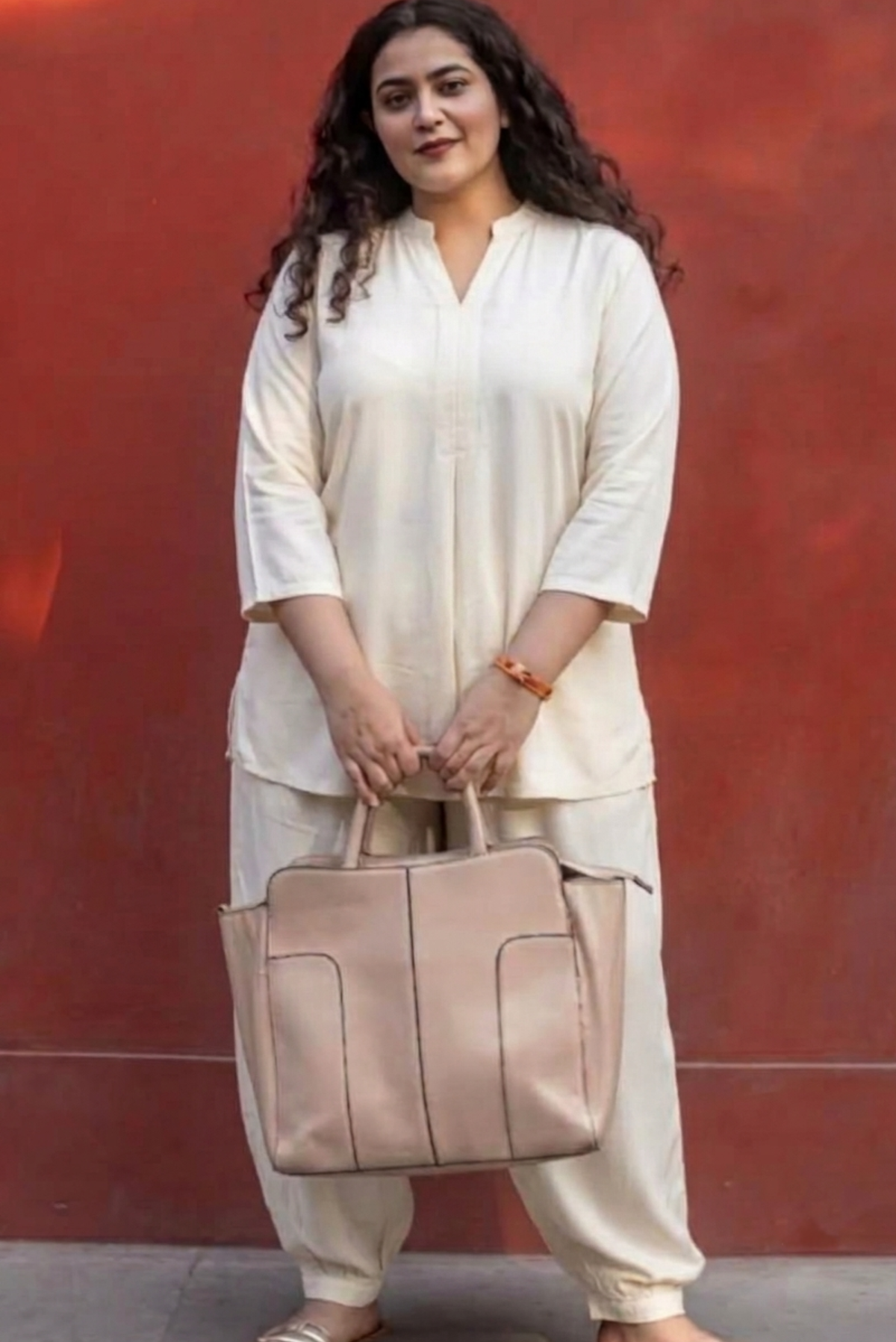 Ivory Elegance Coord Set