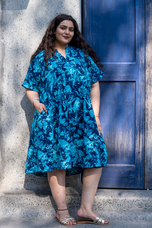 AquaBloom Easy Dress
