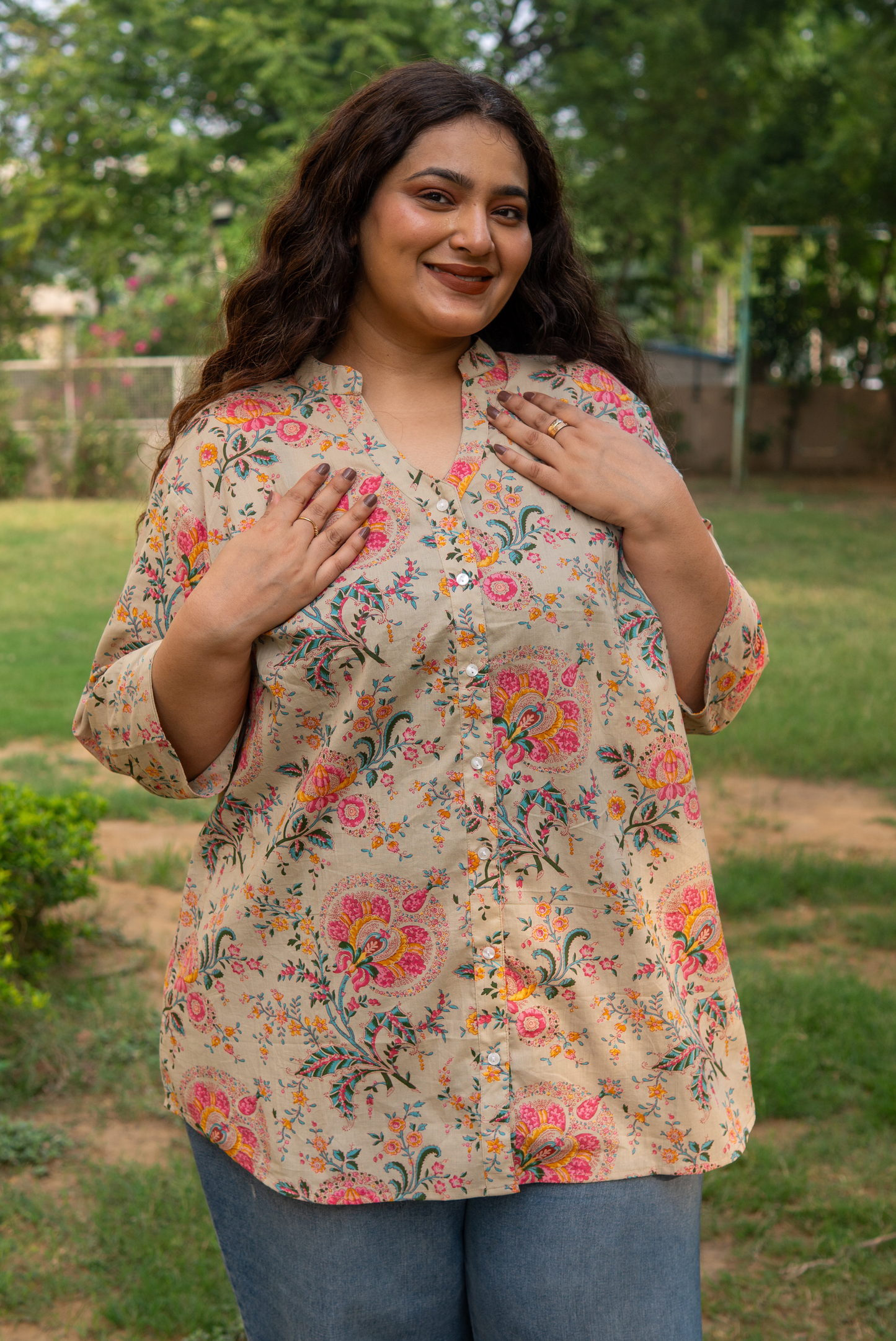 Heritage Floral RelaxFit Shirt