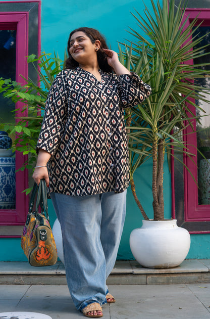 Ikat Statement RelaxFit Shirt