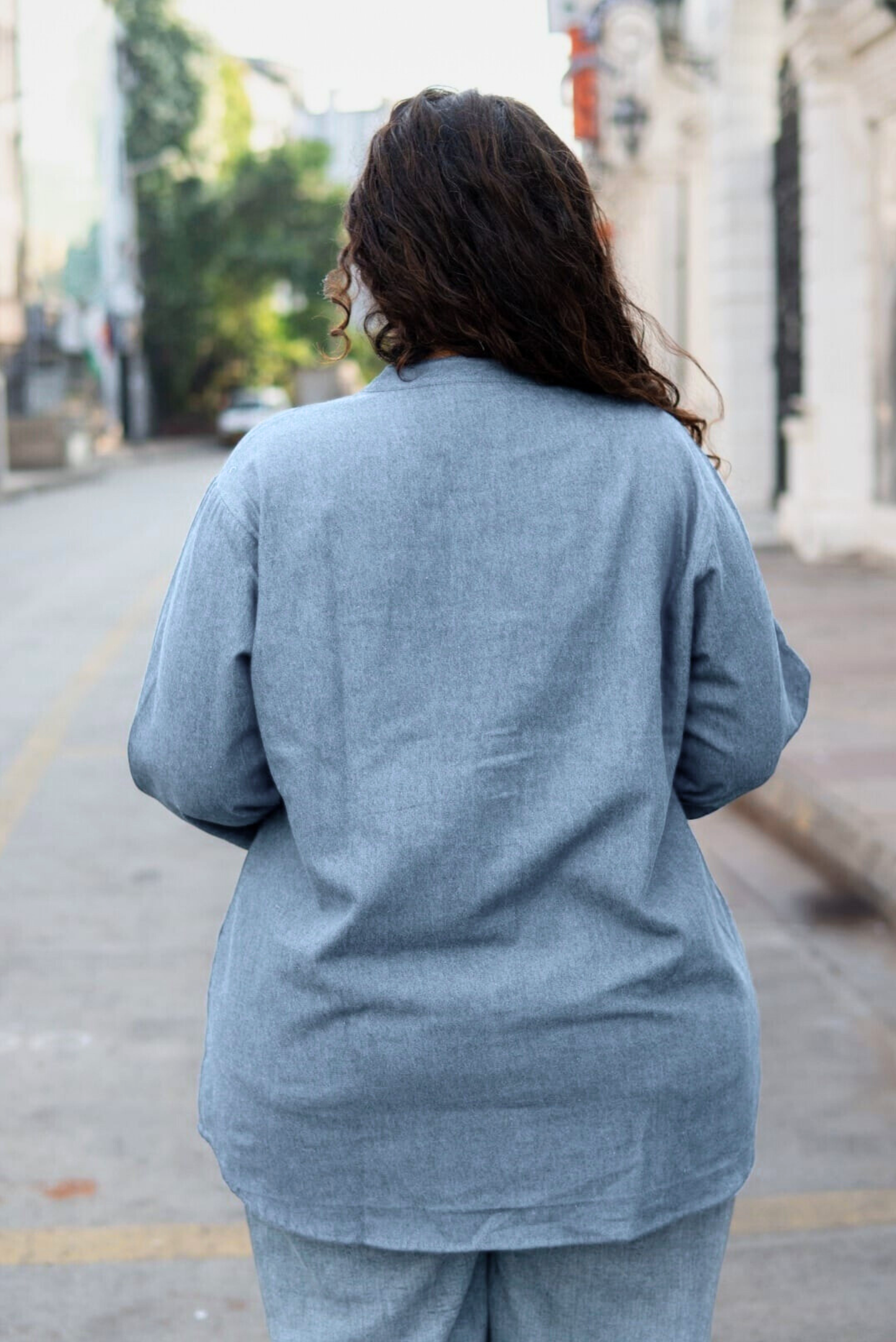 CloudBlue Denim Ease Shirt