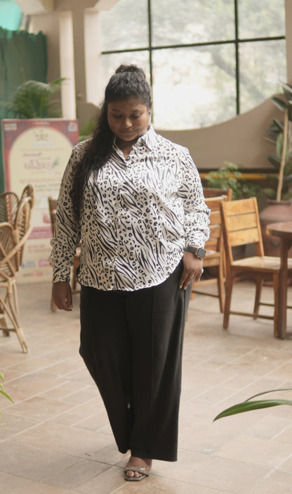 Wild Streak Satin Shirt