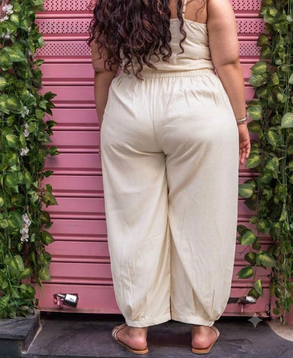 Ivory CurveFit Afghani Salwar